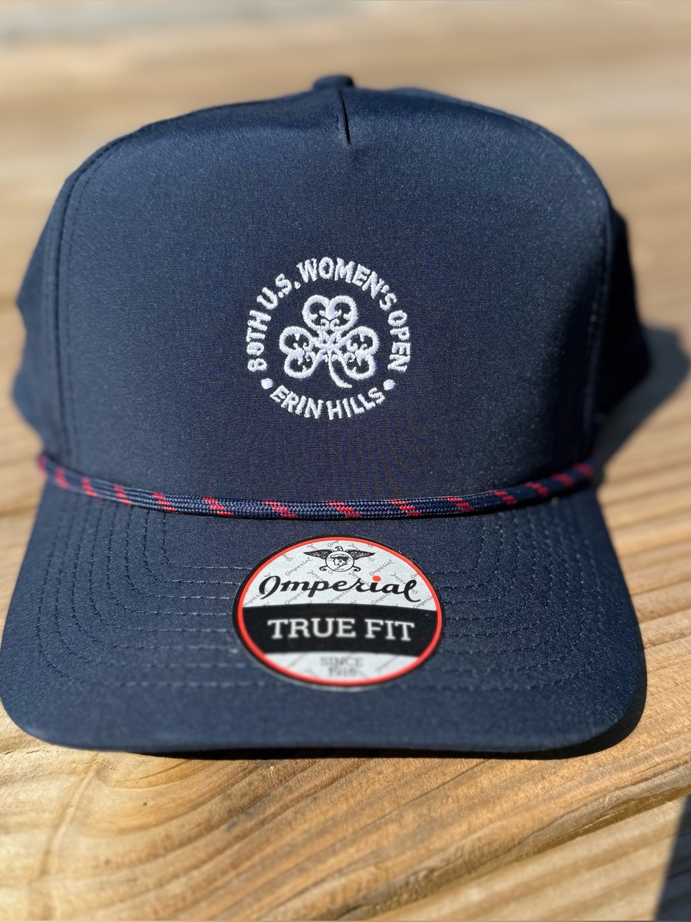 True Fit Navy Women's Golf Cap - 80th U.S. Women's Open Erin Hills